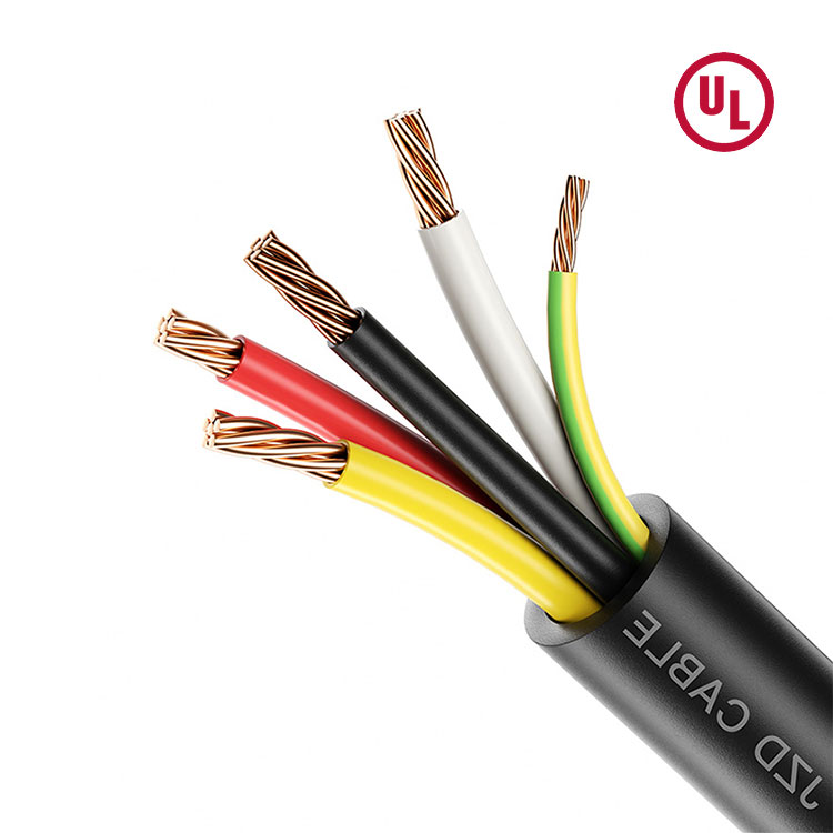 TC-ER 90&deg;C 600V PVC+PVC美標(biāo)橋架電纜，風(fēng)力發(fā)電電纜